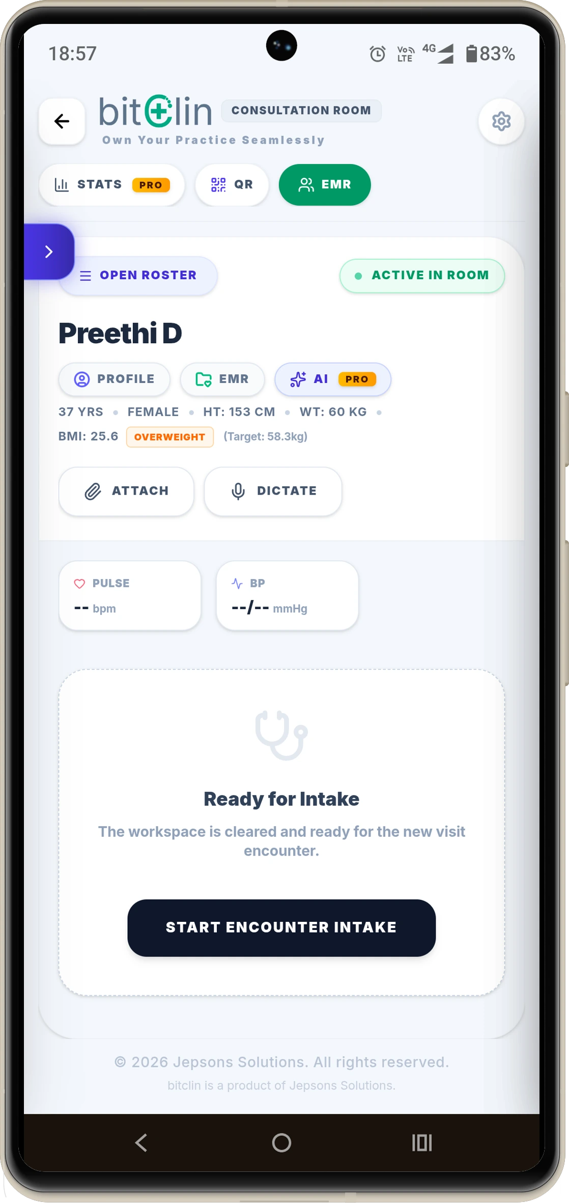 Bitclin App Interface